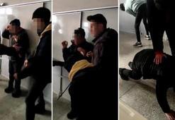 Lisede rezalet görüntü! Zorla yaptırdılar, öğrenciler gözaltına alındı