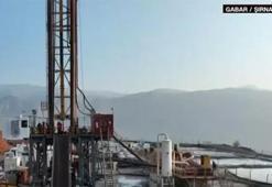 Petrol keşfi! Tarihi anlar böyle görüntülendi
