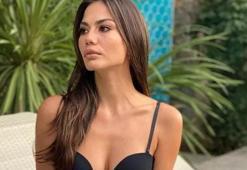 Demet Özdemir'den mayosuyla karlar içinde poz! "Ne yapsa olmuyor"
