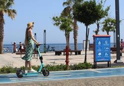 Antalya'da skuter için hız ve yol sınırı