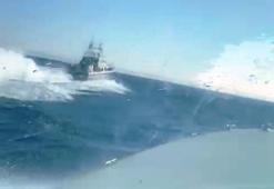 Yunanistan'ın taciz teşebbüsünü Türk Sahil Güvenlik ekibi engelledi