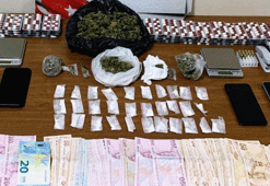 İzmir'de uyuşturucu operasyonu: 3 gözaltı