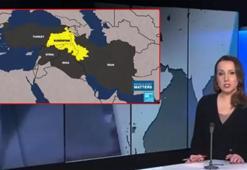 Fransız kanalda skandal yayın! Türkiye topraklarını 'sözde Kürdistan' olarak gösterdiler