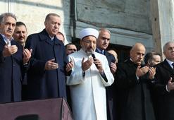 Cumhurbaşkanı Erdoğan, Yeni Camii açılışını yaptı