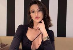 Tuvana Türkay köpeği için serin sulara atladı!