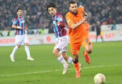 Süper Lig'de Trabzonspor Başakşehir'i tek golle geçti