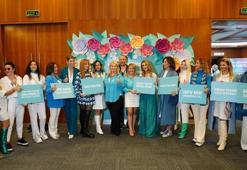 Mavi kadınlar ‘Rahim ağzı kanserine dur diyerek HPV aşısına evet’ dedi