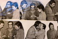 Kemal Sunal ile Gül Sunal'ın nişan fotoğrafları ortaya çıktı