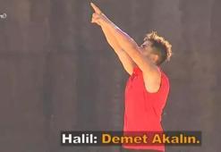 Survivor Halil İbrahim'den Demet Akalın'a olay gönderme!