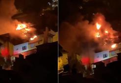 İzmir’de korku dolu anlar! Çatıya yıldırım düştü, 3 kişi korkudan bayıldı