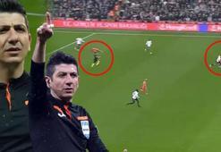 Beşiktaş-Alanyaspor maçında tartışmalı pozisyon! Yaşar Kemal Uğurlu'nun kararı damga vurdu: Kırmızı kart