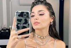 Hande Erçel siyah beyaz pozlarıyla sosyal medyayı salladı!