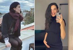 Oyuncu Funda Eryiğit'ten hamilelik pozu!