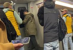 Metroda sigara içti, kendisini uyaranlara hakaret etti!