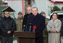 Cumhurbaşkanı Erdoğan, Hatay'da son durumu açıkladı