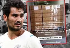 İlkay Gündoğan'dan depremzedeler iki tır dolusu ekmek