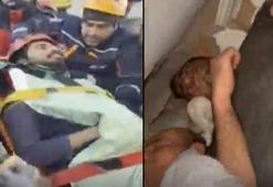 Baba ve 2 oğlu 76 saat sonra kurtarıldı! İşte enkaz altında o anlar