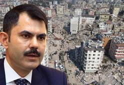 Hasarlı binalardan eşya çıkarmayın! Bakan Kurum'dan deprem bölgesinde uyarı