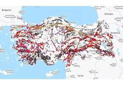 Diri fay haritası! MTA 485 diri fay hattı bulunuyor: Evimin altından fay hattı geçiyor mu? MTA diri fay hattı sorgulama
