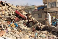 Kahramanmaraş'ta enkaz alanları ilaçlandı