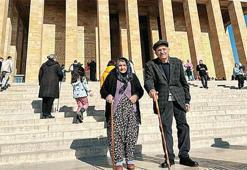 Depremden kurtulup  Anıtkabir'e koştular