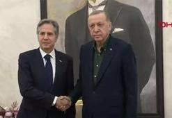 Cumhurbaşkanı Erdoğan, ABD Dışişleri Bakanı Blinken’ı kabul etti