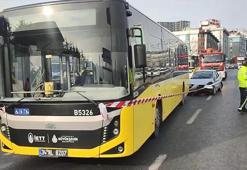 Beylikdüzü D-100 karayolunda zincirleme kaza!