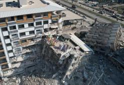 Yıkılan binada havuz yapılacağı gerekçesiyle kolon kesildiği iddiası
