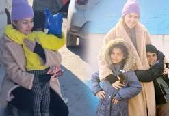 Berfu ve Eser Yenenler çifti Malatya’daki çocuklarla buluştu!