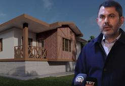 Bakanlar deprem bölgesinde! Konut için ilk kazma vuruldu! Bakan Kurum açıkladı, işte örnek proje ve daireler...