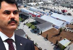 Bakan Kurum: Prefabrik konutlarımız hızla tamamlanıyor