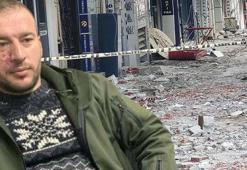 5.6’lık depremde, ağır hasarlı iş yerini boşaltırken enkaz altında kalıp, ölmüş
