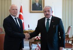 TBMM Başkanı Şentop, KKTC'li mevkidaşı ile görüştü