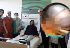 Karın ağrısıyla hastaneye gitti, karnından 35 santimlik kitle çıktı
