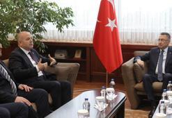 Cumhurbaşkanı Yardımcısı Oktay, Anavatan Partisi Genel Başkanı Çelebi ile bir araya geldi