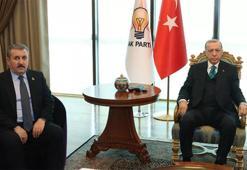 Cumhurbaşkanı Erdoğan, BBP Genel Başkanı Destici ile görüştü