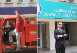 Film gibi hikaye! Yıllarca şoförlük yaptı şimdi akademisyen oldu