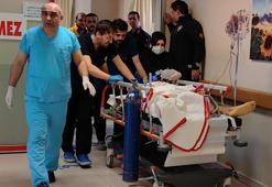 Testerenin bıçağı boynunu kesti! Genç işçi hayatını kaybetti