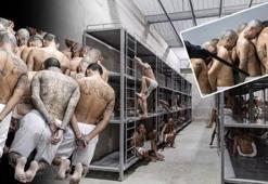 El Salvador'un mega hapishanesinde nefes almak dışında her şey yasak! Metal yataklarda yorgan, yastık hiçbir şey yok