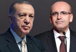 Cumhurbaşkanı Erdoğan, Mehmet Şimşek ile görüştü