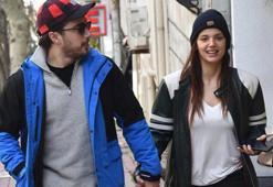 Çiçeği burnunda aşıklar Burak Dakak ve Leyla Tanlar'ın kahve keyfi!