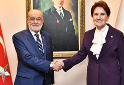 Temel Karamollaoğlu, Akşener'i ziyaret etti
