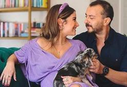 Hazal Kaya ve Ali Atay’dan dört kişilik aile pozu
