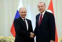 Cumhurbaşkanı Erdoğan, Putin ile görüştü