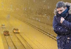 Yoğun kar yağışı başladı! Sıcaklık 15 derece düşüyor, Meteoroloji son dakika 56 il için uyardı