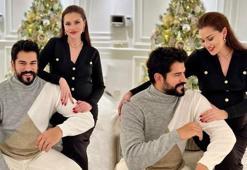 Burak Özçivit ve Fahriye Evcen'den aşk pozu geldi!