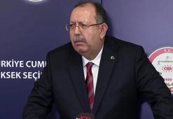 YSK Başkanı Yener: Erdoğan'ın adaylığında engel yok