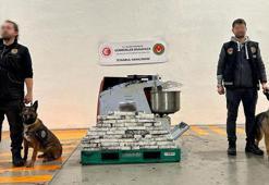 Hamur makinesinin içinden çıktı! İstanbul Havalimanı'nda ele geçirildi