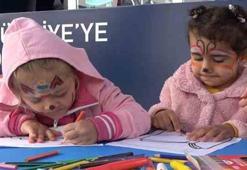Depremzede çocuklar afetin izlerini oyunlarla silmeye çalışıyor