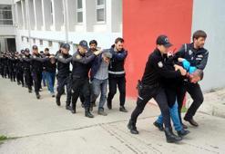 Adana'da “Sarılar” çetesine operasyon: 59 şüpheli tutuklandı